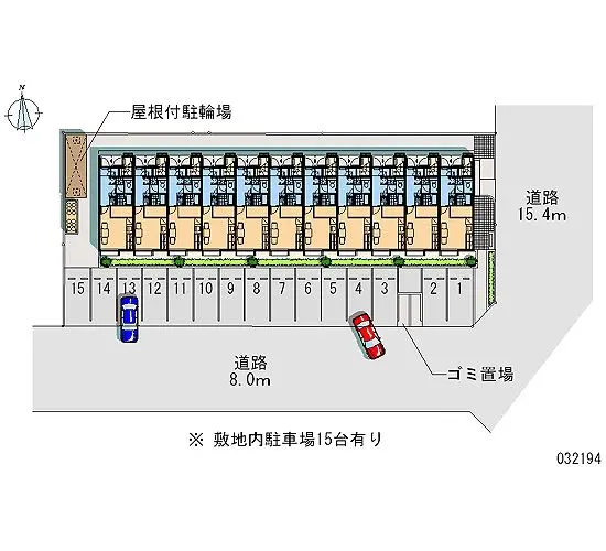 ★手数料０円★一宮市島崎１丁目　月極駐車場（LP）